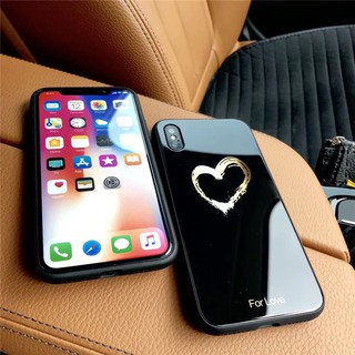 [ IPHONE-SAMSUNG ] Ốp Lưng Kính Cường Lực For Love