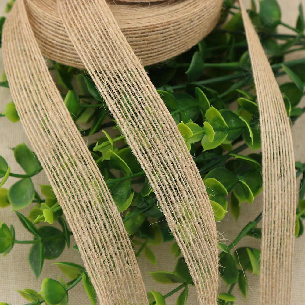 Dải ruy băng trang trí đám cưới dài 5/10m thời trang theo phong cách vintage