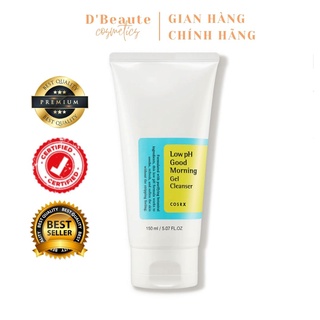 Sữa Rửa Mặt Diu nhẹ và Cân Bằng Da Cosrx Low pH Good Morning Gel Cleanser 150ml - Hàn Quốc Chính Hãng