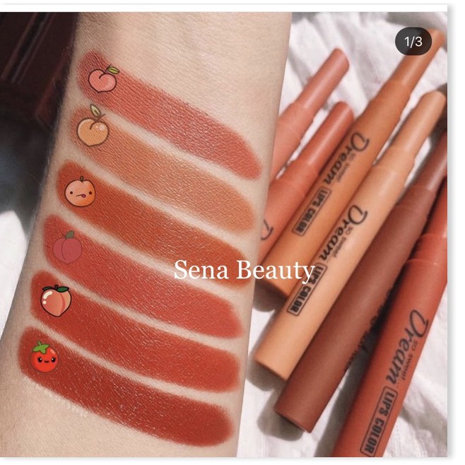 [Mã giảm giá shop] Son Heng Fang Dream Lip Colors Bản Dupe Của 3CE Mood