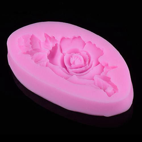 Khuôn bánh silicon hình hoa hồng đẹp mắt