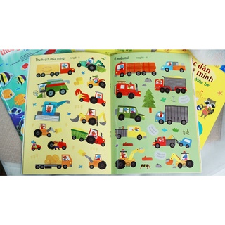 [Mã BMLTA35 giảm đến 35K đơn 99K] Sách - Combo  Bóc Dán Thông Minh (6 cuốn)