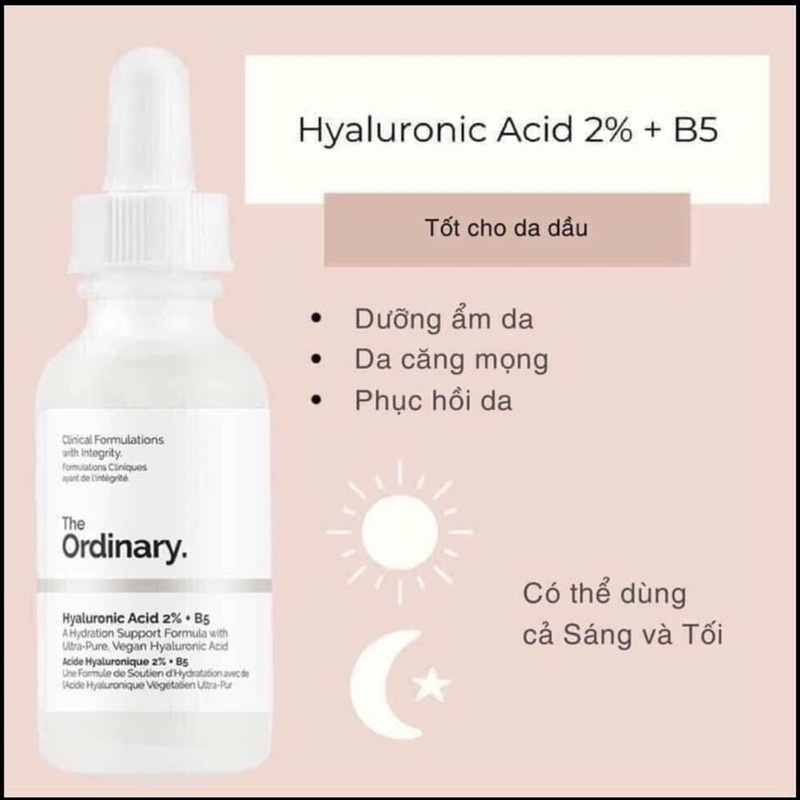 Serum B5-THE ORDINARY HA 2%+B5