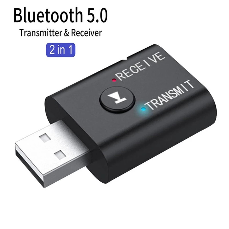 Thiết Bị Nhận Tín Hiệu Âm Thanh Bluetooth V5.0 Giắc Cắm 3.5mm / Lcd Chuyên Dụng