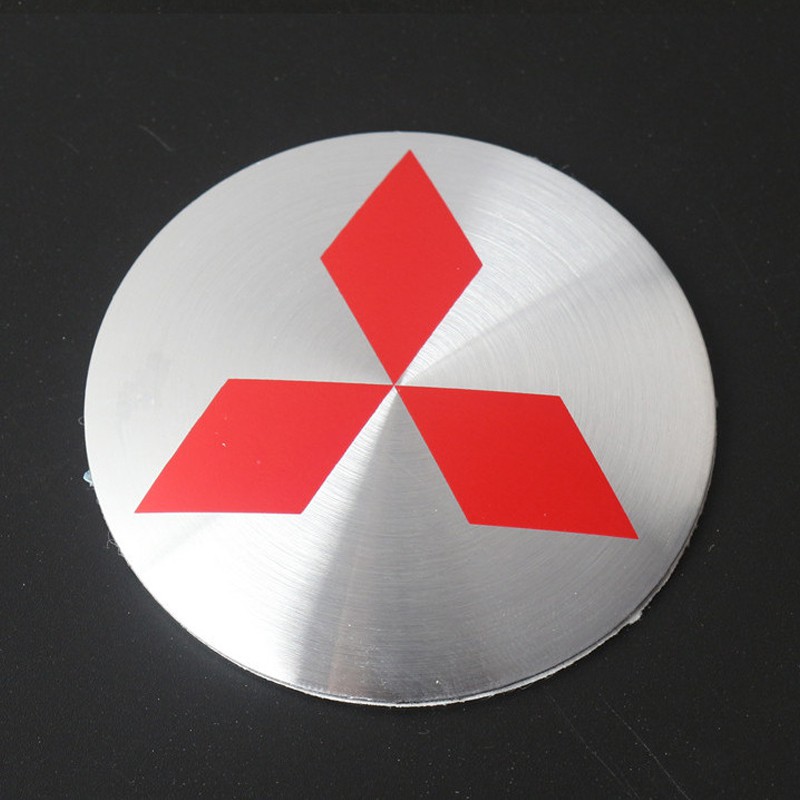 Miếng dán nắp giữa lốp xe cho xe ô tô Mitsubishi