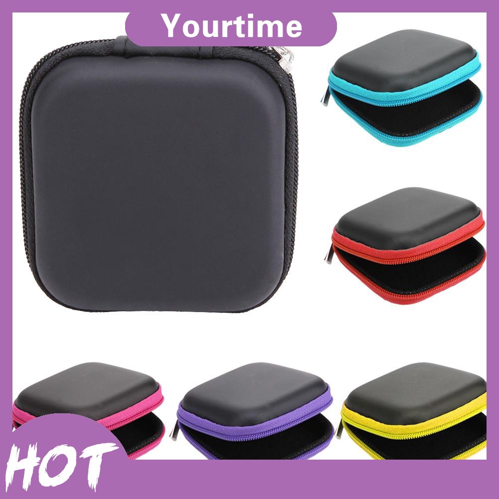 Túi EVA hình vuông 80*80*30mm đựng bảo quản tai nghe Bluetooth