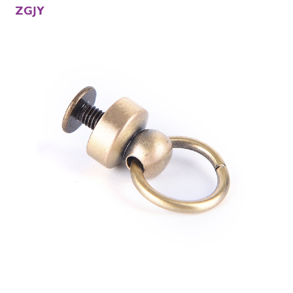 Móc Khóa Gắn Túi Xách / Vali Kèm Ốc Vít Tiện Dụng DIY Mới