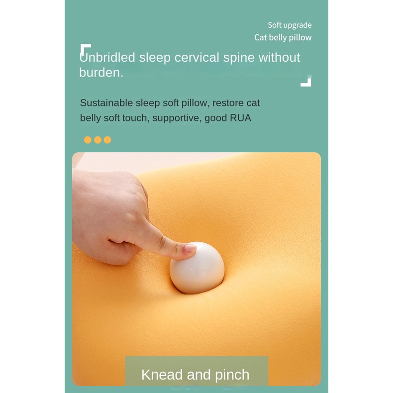 Gối Kê Cổ Bằng Cao Su Non Chống Đau Cổ Phong Cách Bắc Âu