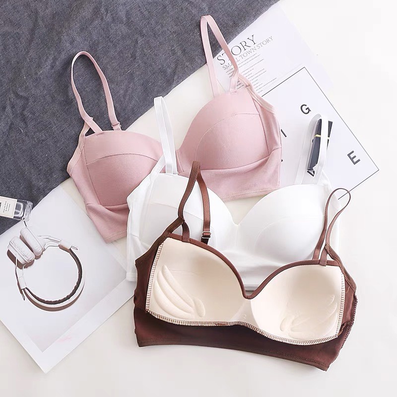 Áo Lót Nữ 828 Không Gọng Nâng Ngực - áo lót nữ 2 dây hở lưng nâng vòng một gợi cảm mẫu cao cấp ofelia