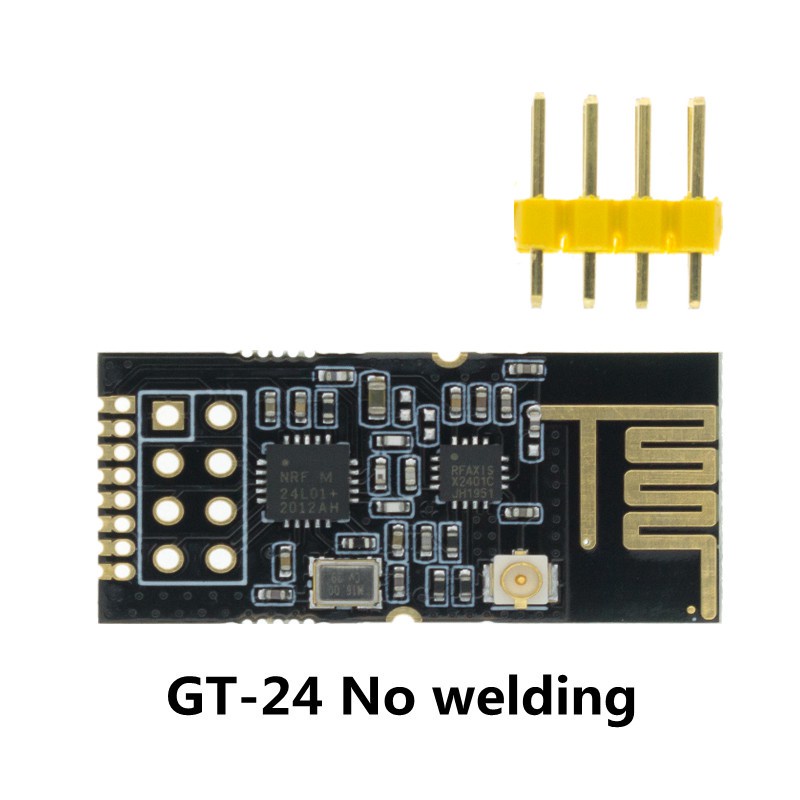 Mô đun truyền dữ liệu không dây NRF24L01+ 2.4G 2.4GHz NRF24L01 phiên bản nâng cấp NRF24L01+PA+LNA 1000 GT24