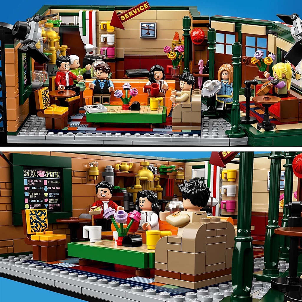 Lego Ideas 21319 Bộ Lắp Ráp Mô Hình FRIENDS Central Perk