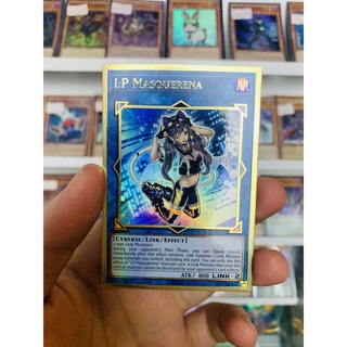 Thẻ bài lẻ yugioh! mã mged-en035 - i:p masquerena - premium gold rare - 1st edition