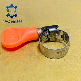 Cổ dê vặn tay inox 304 - cổ dê siết ống tay vặn cánh bướm inox - đai siết inox