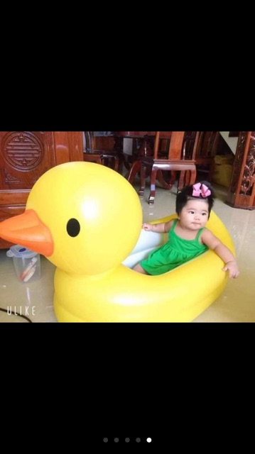 Hồ bơi con vịt muchin, hàng tặng moony