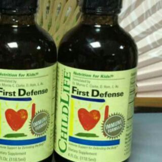 Vitamin tăng cường mễn dịch ChildLife First Defense - 118.5ml
