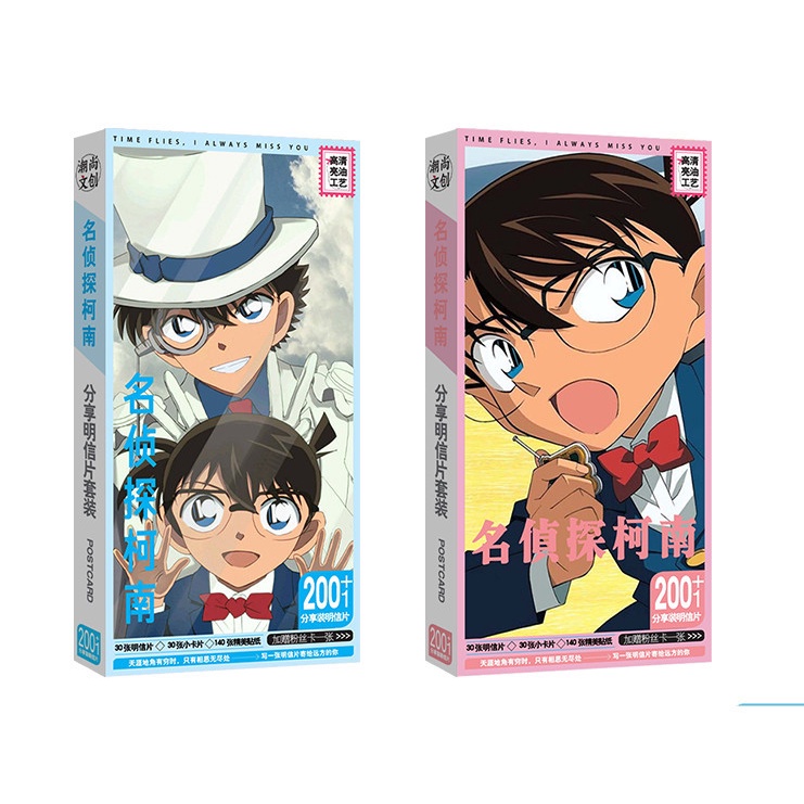 Postcard Conan ảnh Detective Conan tặng thẻ conan