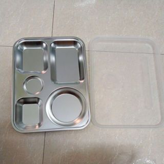 Combo 20 khay cơm inox