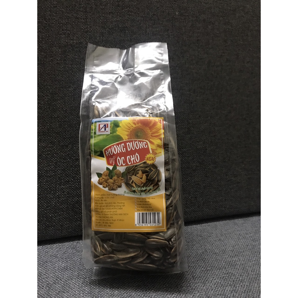 Hạt hướng dương tẩm vị óc chó - 500gr