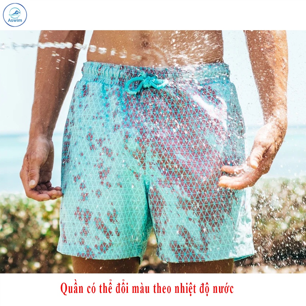 Quần bơi nam đổi màu, có thể đổi màu theo nhiệt độ, phong cách, năng động | BigBuy360 - bigbuy360.vn