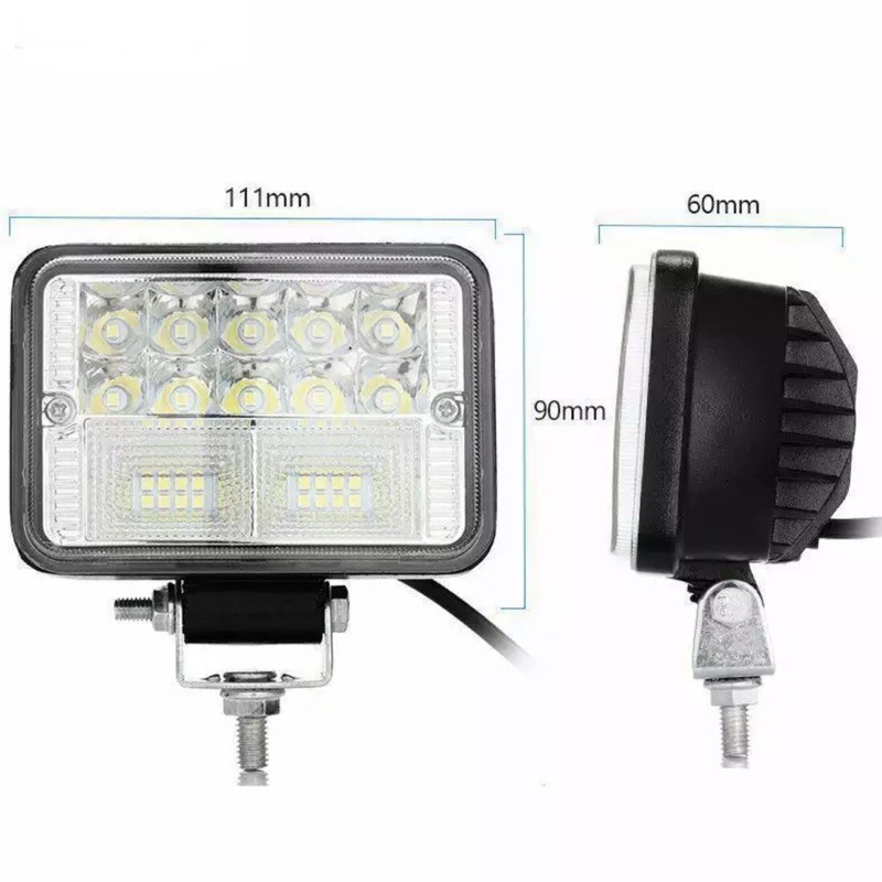 ✅Đèn Pha 12V 24V 78w Cho Xe Hơi/Xe Tải SUV. Đèn LED Làm Việc 4 Inch chống nước