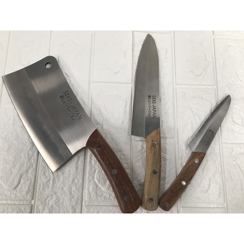 Bộ dao làm bếp SEKI hàng loại 1 nội địa Nhật Bản