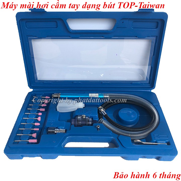 Bộ Máy Mài Hơi Cầm Tay Dạng Bút TOP-Taiwan Bảo Hành 6 Tháng Hàng Chất Lượng