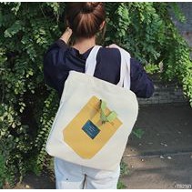 TÚI TOTE ĐEO VẢI CANVAS PHONG CÁCH ULZZANG ĐỂ SÁCH A4 FREESHIP