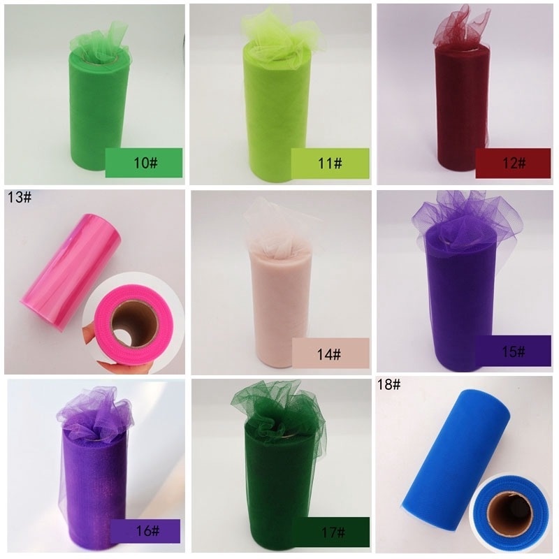 Cuộn Vải Tuyn 25 Yards Dùng Trang Trí Tiệc Cưới