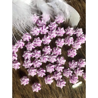 combo 20 hoa bột nail - hoa hồng đẹp