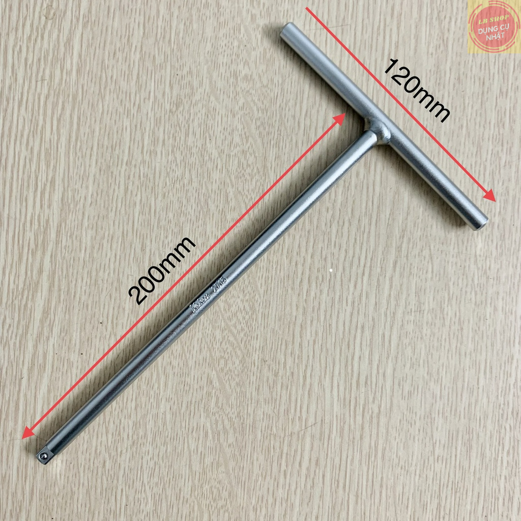 Tay vặn chữ T Koken Nhật lắp khẩu 1/4, 3/8 và 1/2 inch, mã số 2715, 3715, 4715