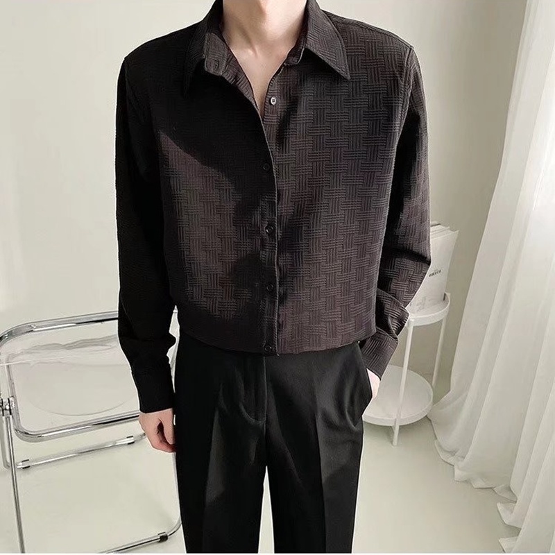 Áo Sơ Mi Tay Dài Dáng Rộng Phong Cách Harajuku Hàn Quốc Thời Trang Mùa Hè Mới