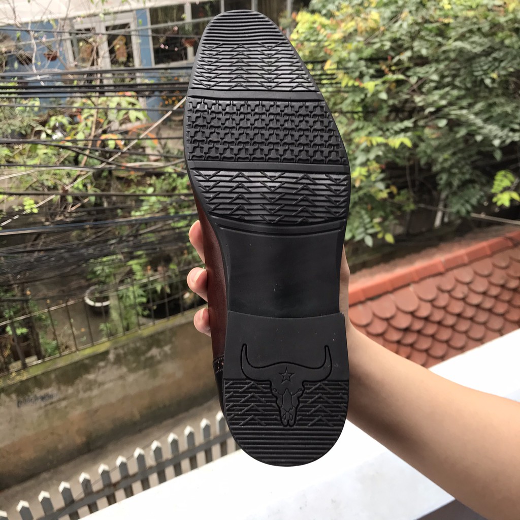 Giày tây nam giày lười nam da bò Giày công sở nam cao cấp CS10B