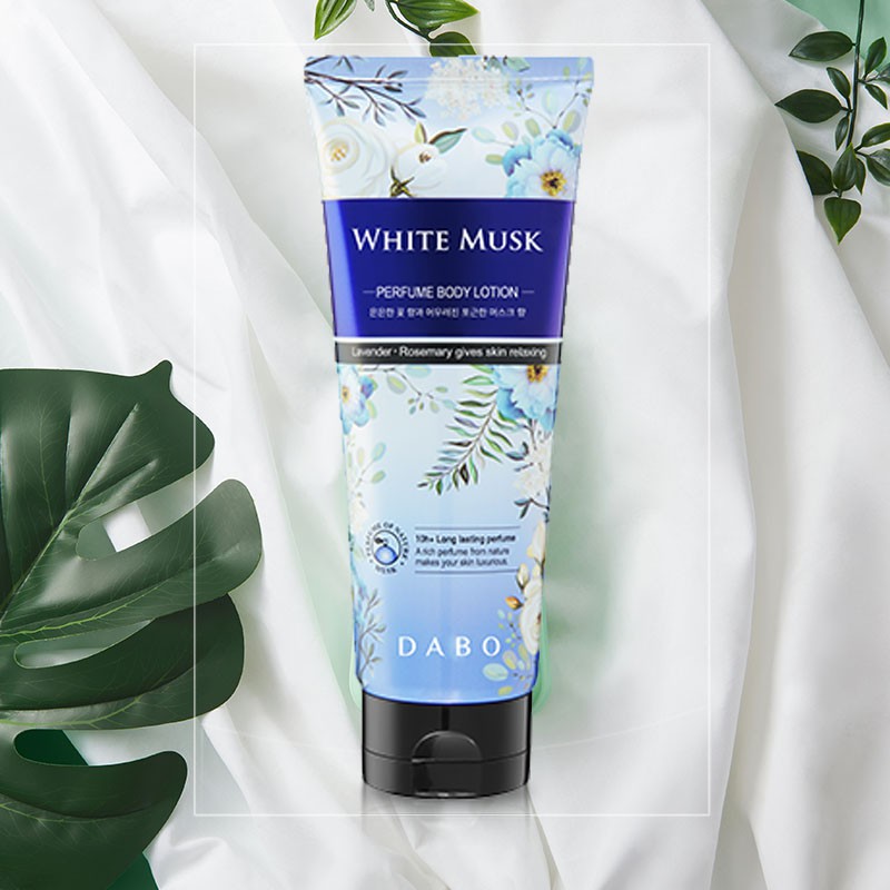 Sữa dưỡng thể DABO White Musk Perfume 200ml THIÊN ANH BEAUTY