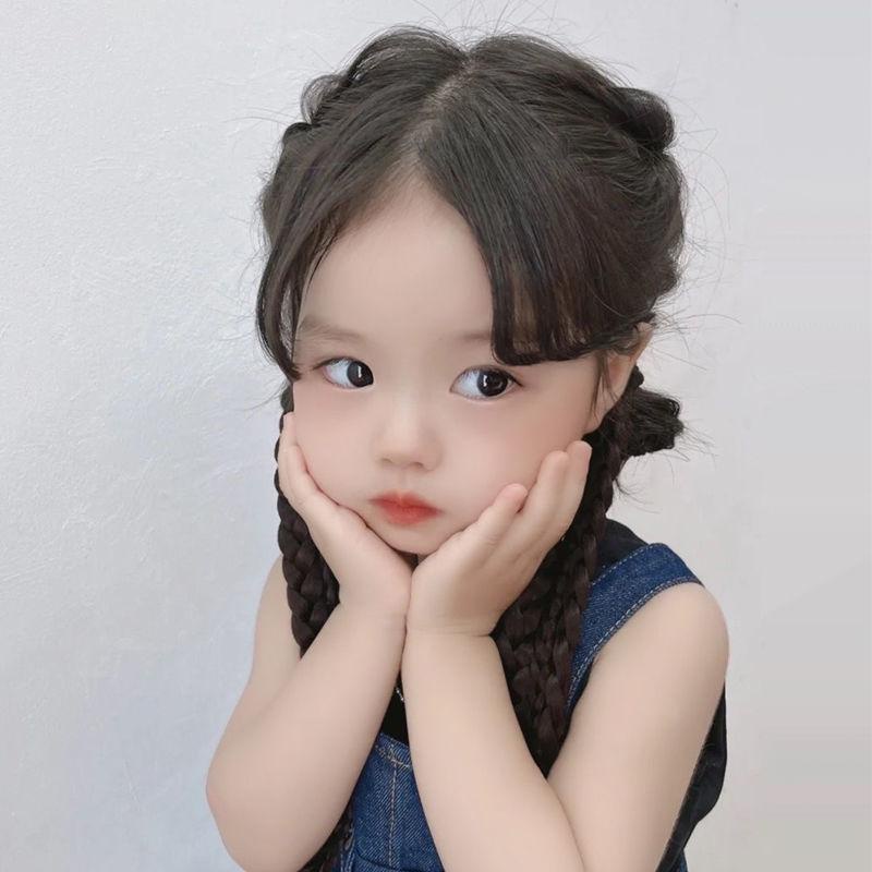 Bím Tóc Giả Thắt Bím Tự Nhiên Cho Bé Gái Tập Boxing