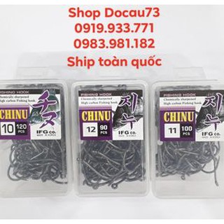 Hộp lưỡi câu chinu hàn quốc từ 9. đến 12.