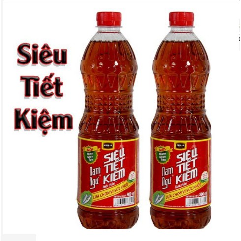Nước Mắm Nam Ngư Siêu Tiết Kiệm 800 ml