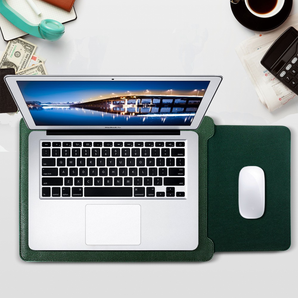 [ Hàng Hot ] Bao da bằng PU dành cho laptop Macbook Air Pro 12 13 15 inch Liner Macbook Air 13.3