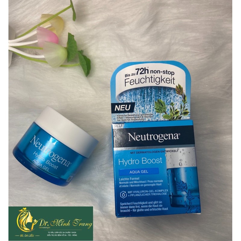 Kem dưỡng Neutrogena Hydro Boost Aqua Gel hàng Pháp 50ml