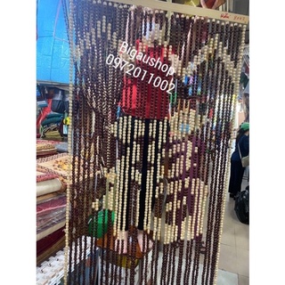 Mành gỗ chữ Phúc(hạt gỗ bồ đề mau dày)