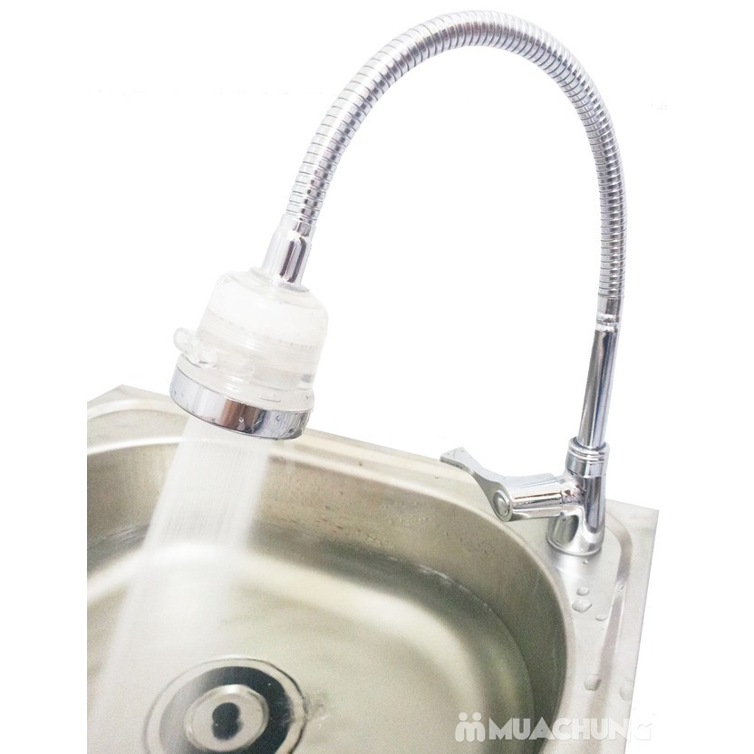 Đầu vòi rửa lọc nước tăng áp lực, 3 chế độ-Hàng VN