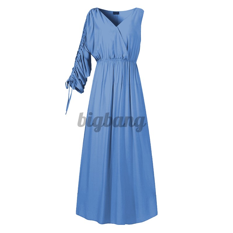 Đầm Maxi Trễ Vai Cổ Chữ V Plus Size | BigBuy360 - bigbuy360.vn