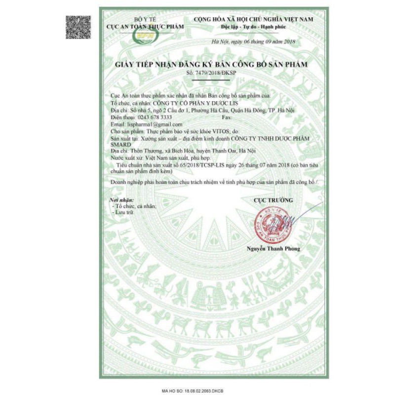 Dạ Dày Vitos [CHÍNH HÃNG] - Trào ngược, viêm loét, khuẩn hp | BigBuy360 - bigbuy360.vn