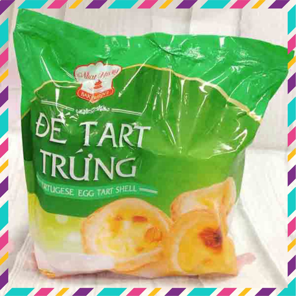 Đế bánh tart trứng vị truyền thống 650gr