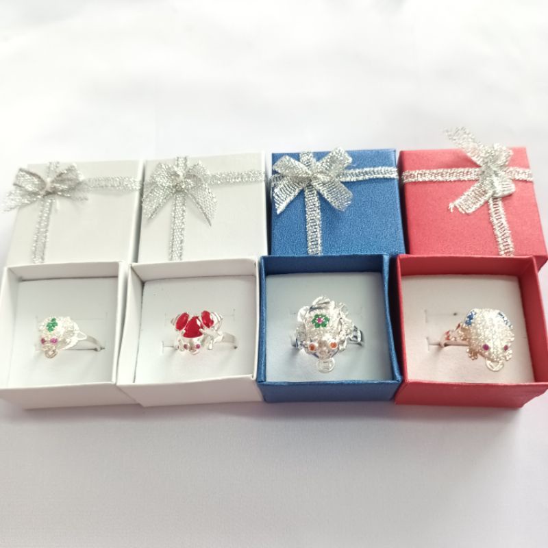 Nhẫn nữ cóc tài lộc bạc 925 vĩnh viễn bảo hành