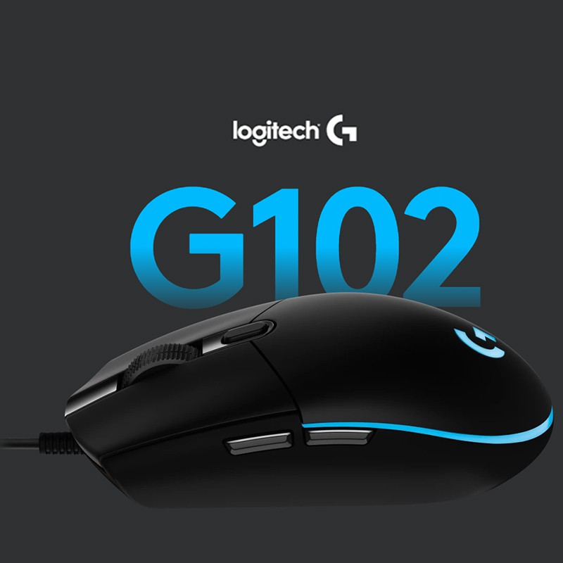 [Mã 267ELSALE hoàn 7% đơn 300K] Chuột Logitech G102 Gen 2 Lightsync - Lightsync Gaming MOUSE