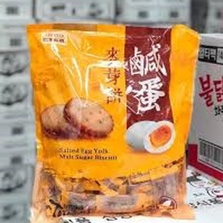 [Mã GROSALE2703 giảm 8% đơn 250K] Bánh quy trứng muối Đài Loan 500g