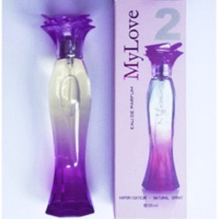 Nước hoa mylove chai 35ml nắp hoa hồng
