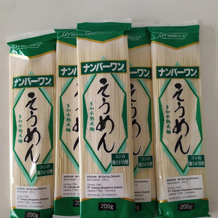 Mì Somen Udon Nissin 200g nội địa Nhật Bản