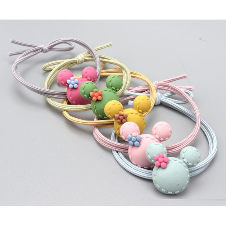 Combo 10 Thun Cột Tóc Chuột Hoe Xinh Xắn