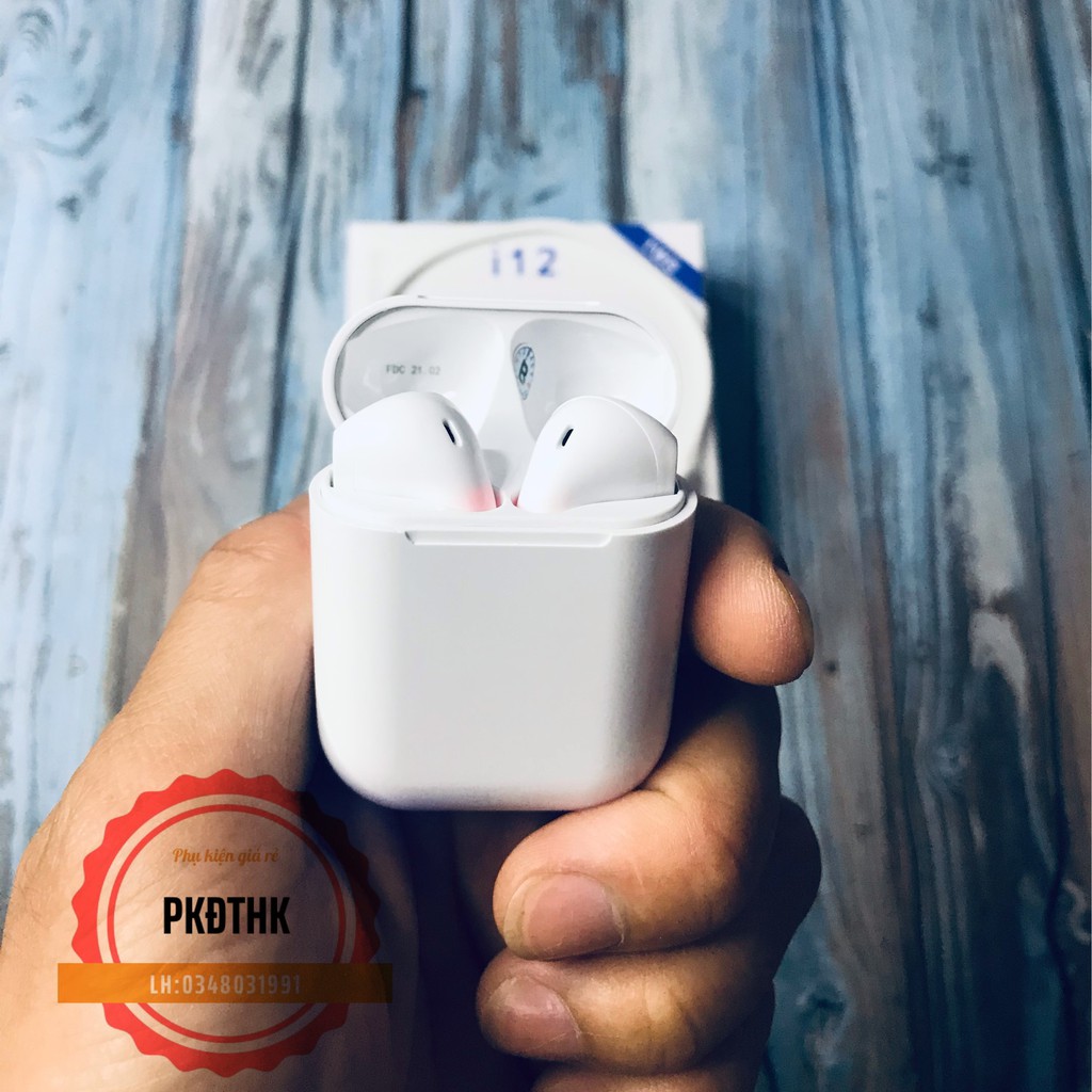 TAI NGHE Bluetooth i12 5.0 Cảm Ứng Cực Nhạy Tăng Chỉnh Âm Lượng Lỗi 1 Đổi 1 | BigBuy360 - bigbuy360.vn